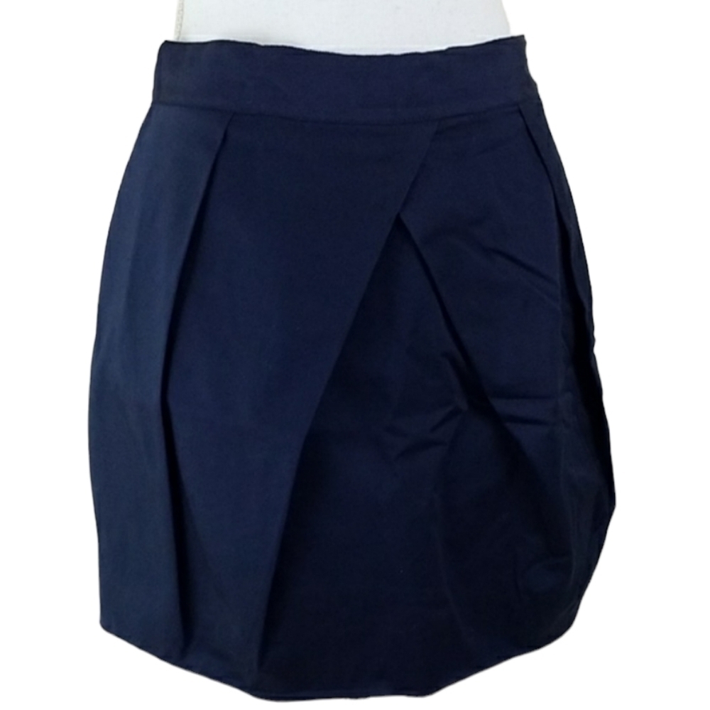 J.CREW~Navy Blue Mini Puffy Skirt Size 4.